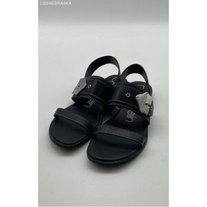 Calvin Klein Black Women's Shoes Telisha cow‎ silk Leather - Size 7.5